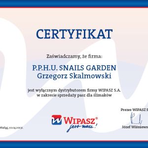 Certyfikat Wipasz
